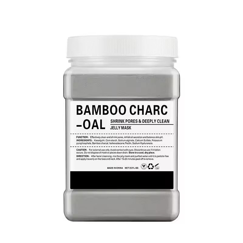 Bamboo Charcoal: shrink pores & deeply clean.